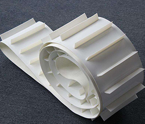 PU食品挡块输送带 PU食品挡块输送带